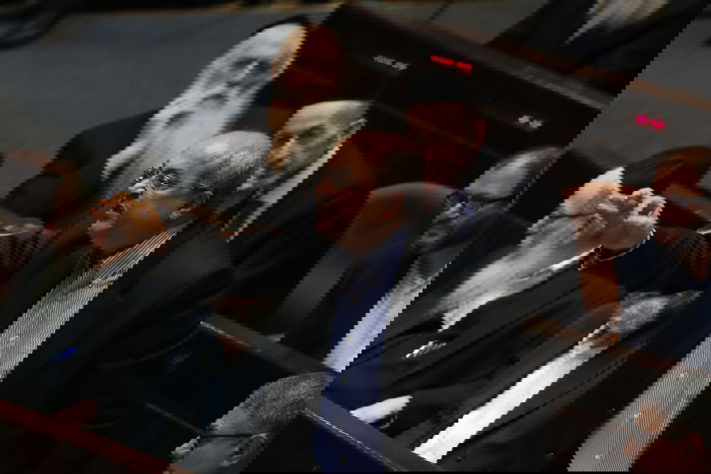 תיעוד: על מה שוחחו אורי מקלב ויאיר לפיד?