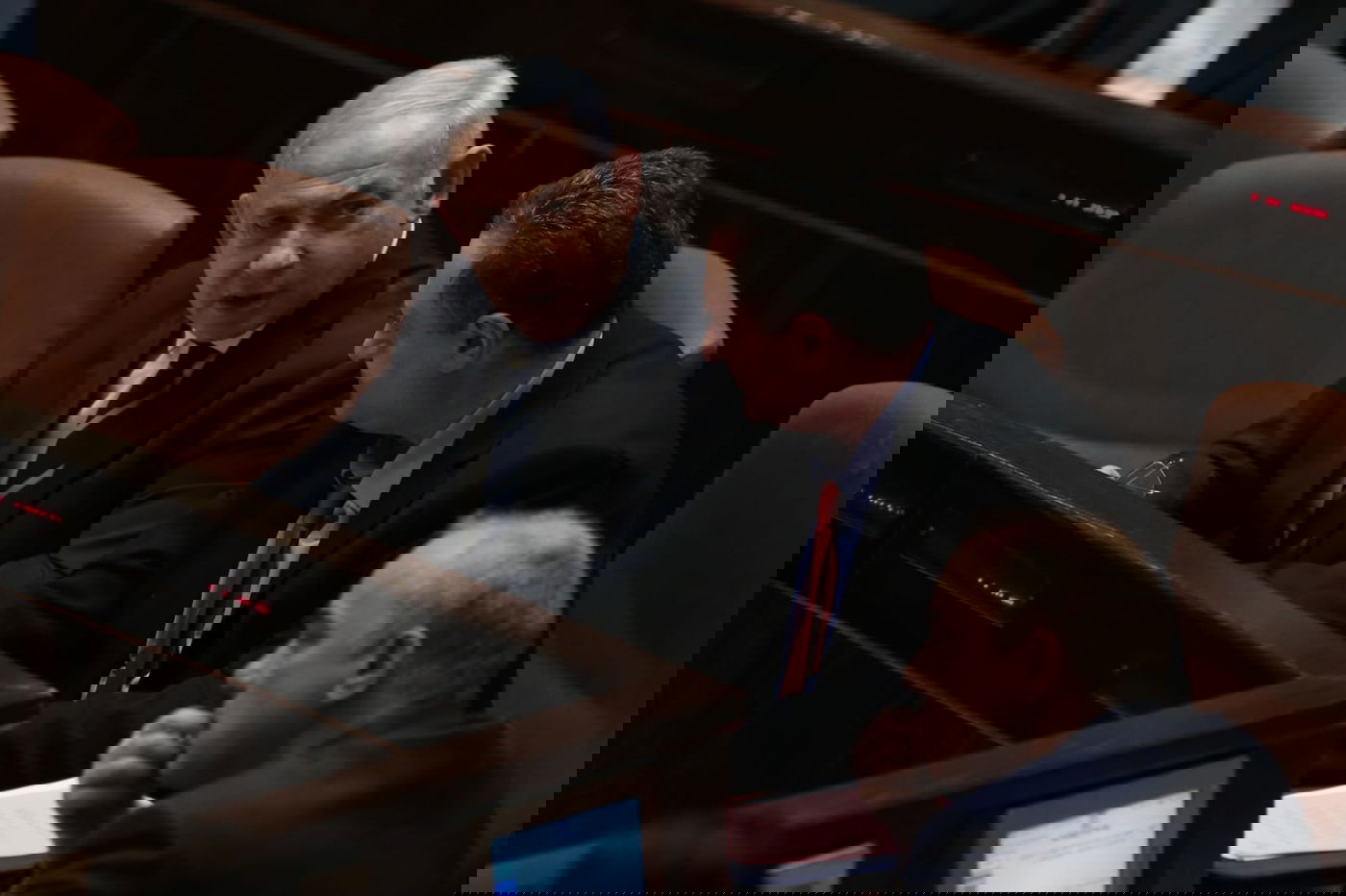 תיעוד: על מה שוחחו אורי מקלב ויאיר לפיד?