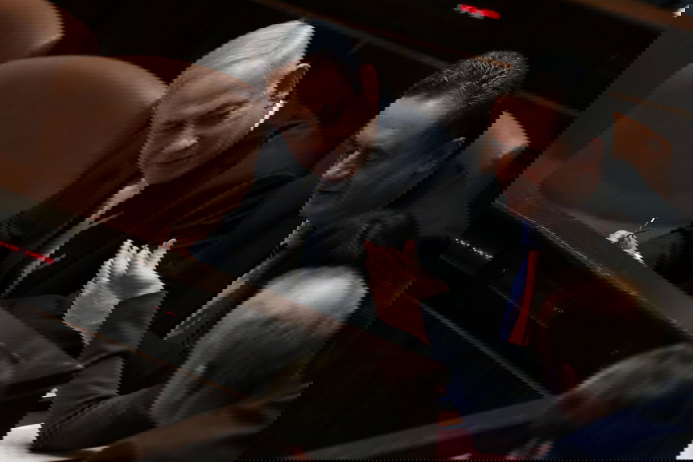 תיעוד: על מה שוחחו אורי מקלב ויאיר לפיד?