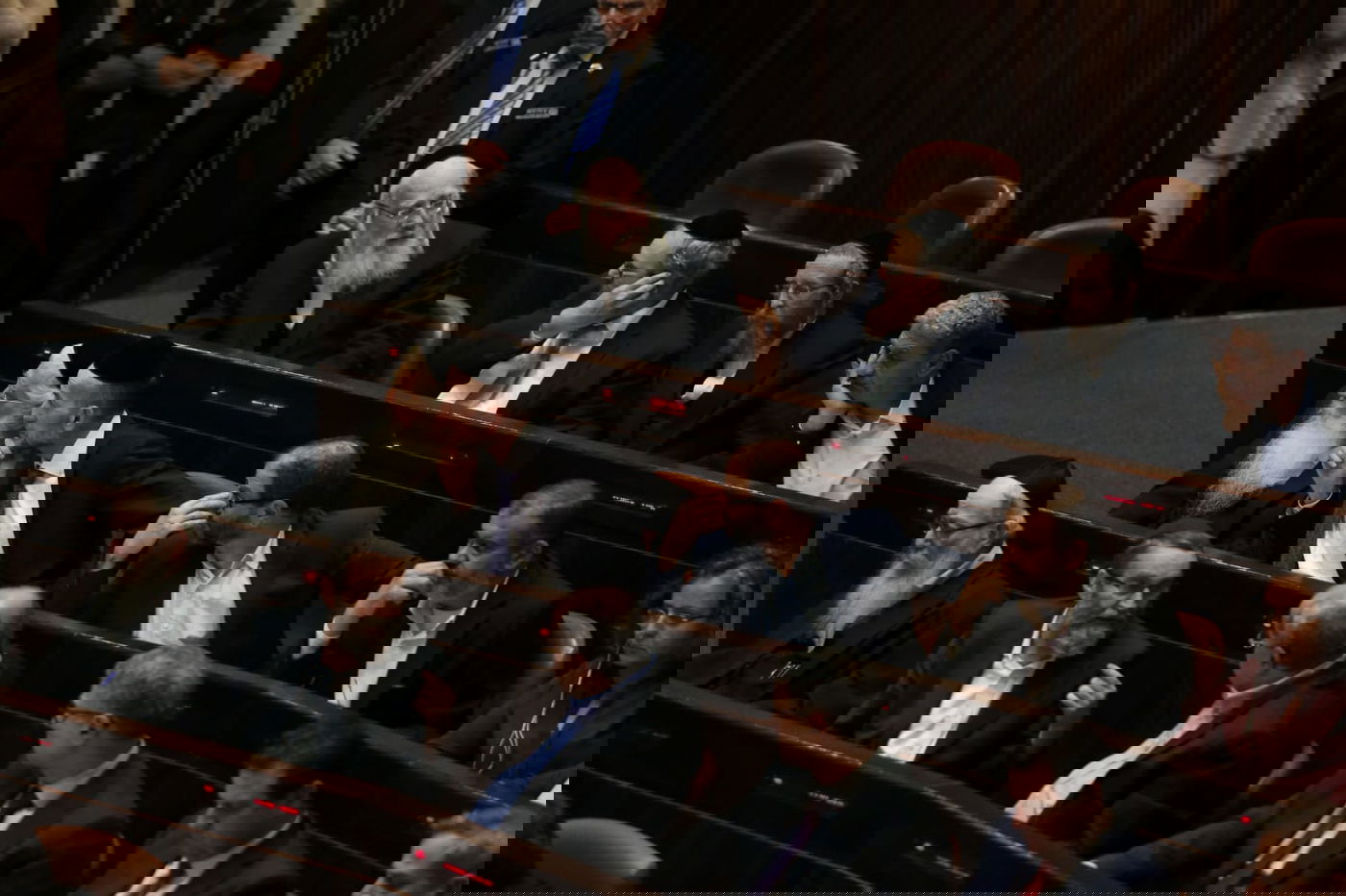 תיעוד: על מה שוחחו אורי מקלב ויאיר לפיד?