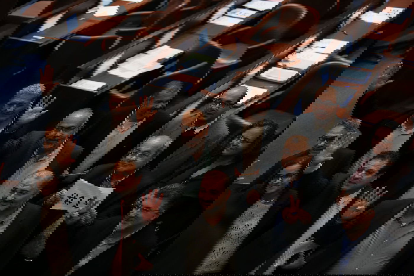 תיעוד: על מה שוחחו אורי מקלב ויאיר לפיד?