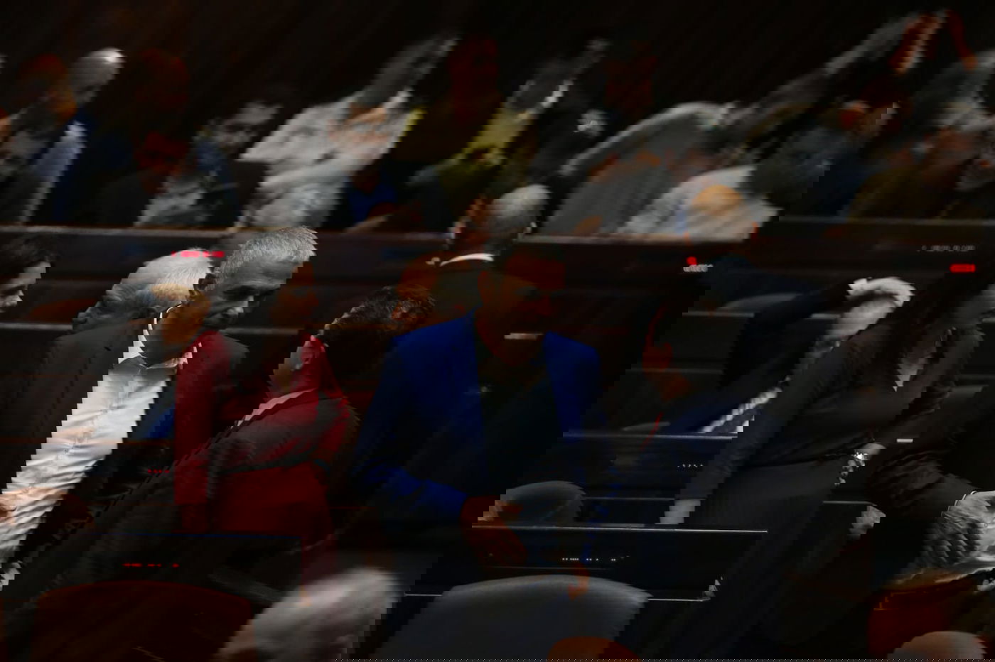 תיעוד: על מה שוחחו אורי מקלב ויאיר לפיד?