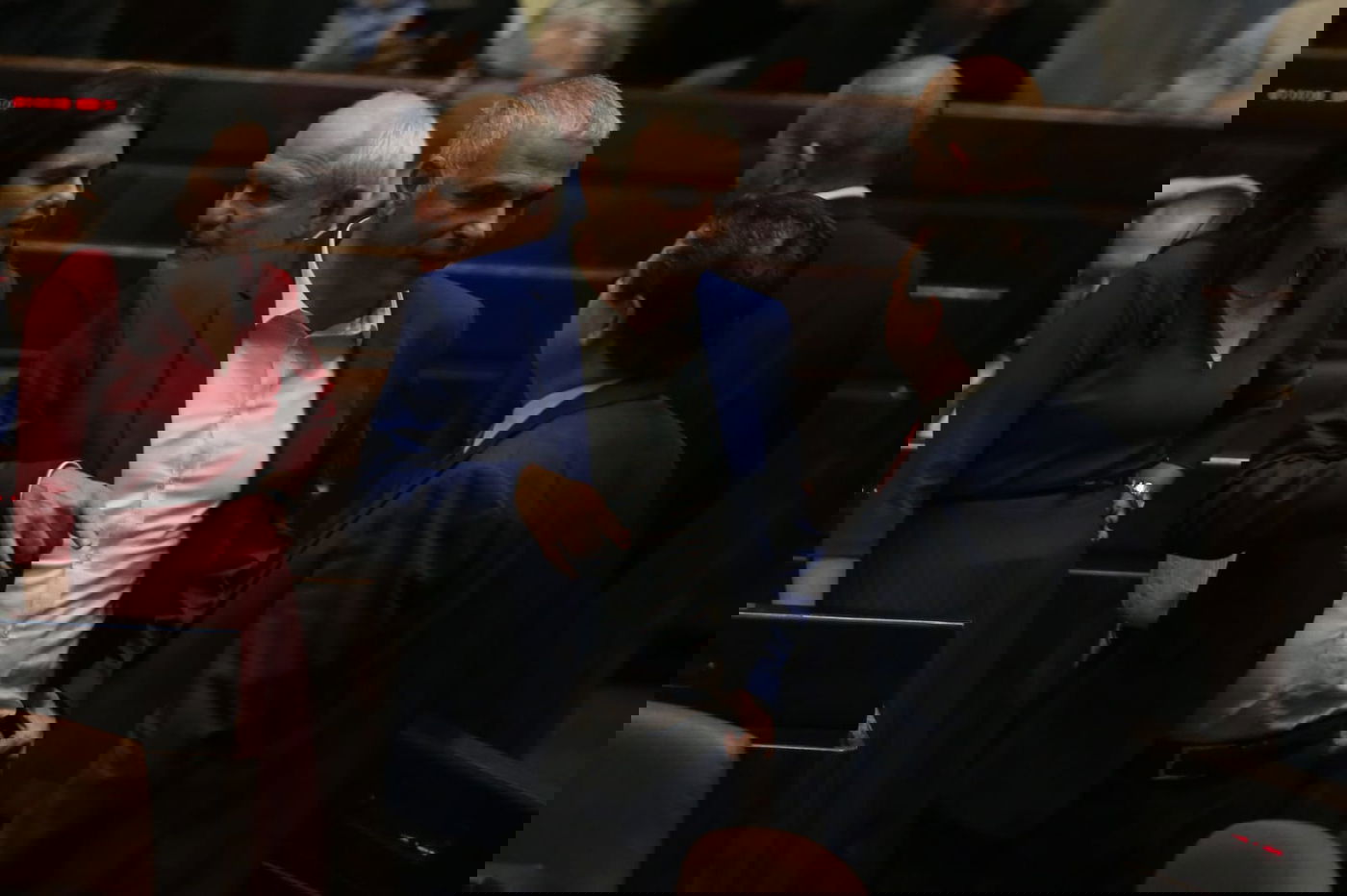 תיעוד: על מה שוחחו אורי מקלב ויאיר לפיד?