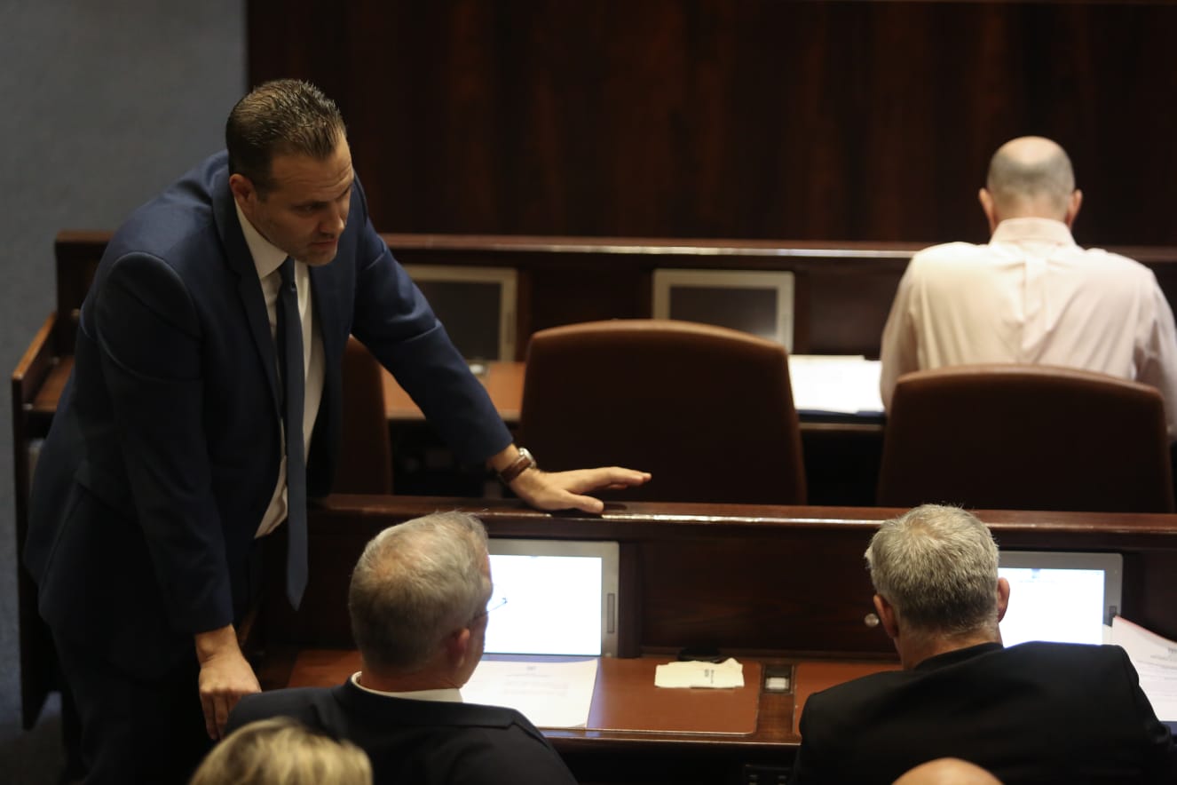 תיעוד: על מה שוחחו אורי מקלב ויאיר לפיד?