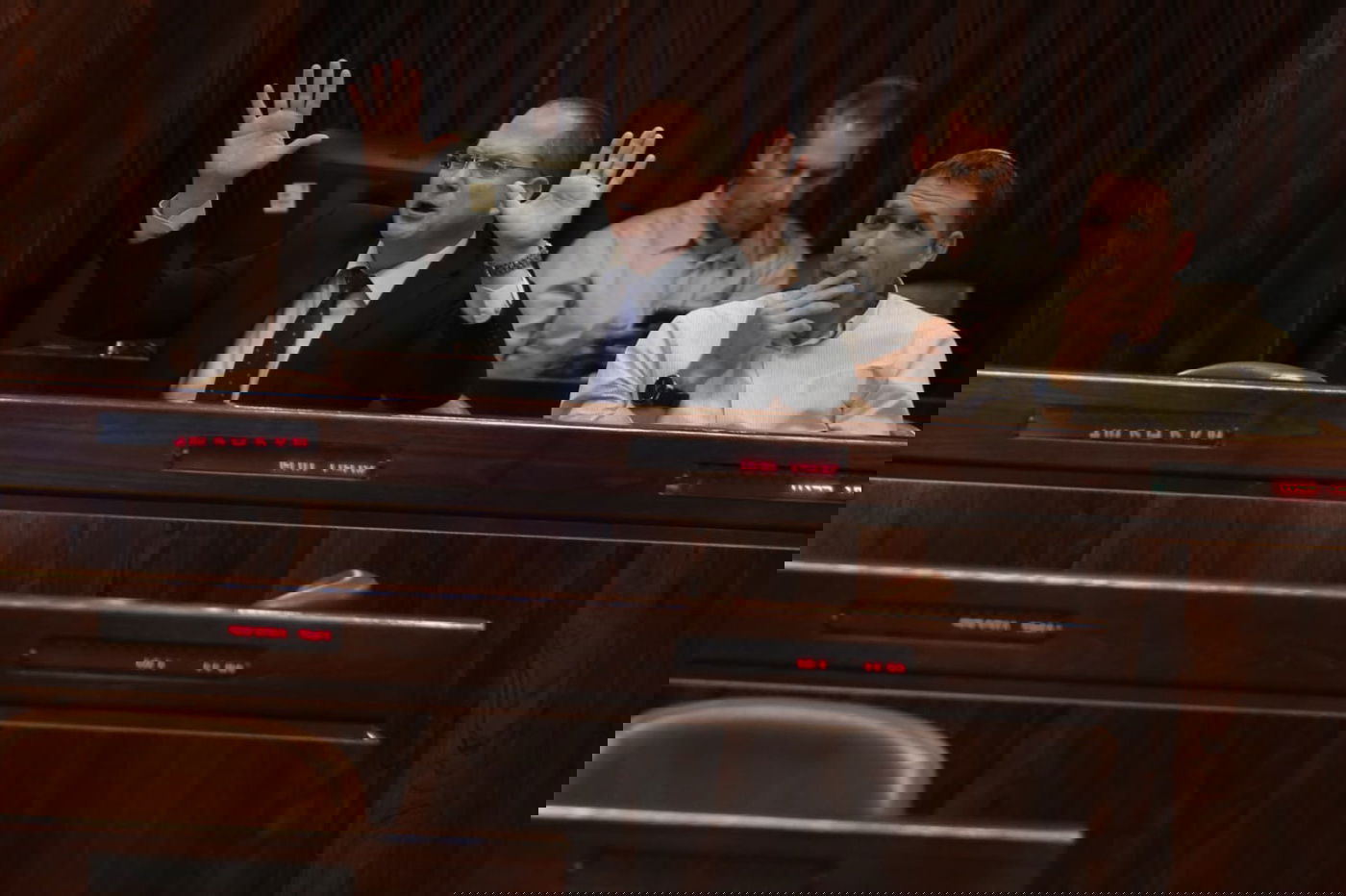 תיעוד: על מה שוחחו אורי מקלב ויאיר לפיד?