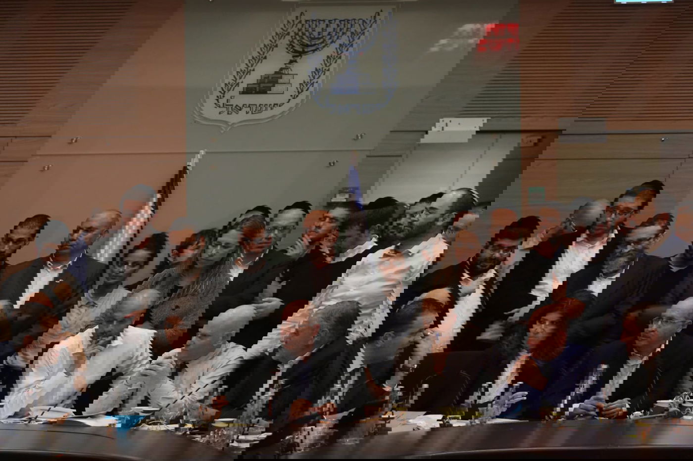 תיעוד: על מה שוחחו אורי מקלב ויאיר לפיד?