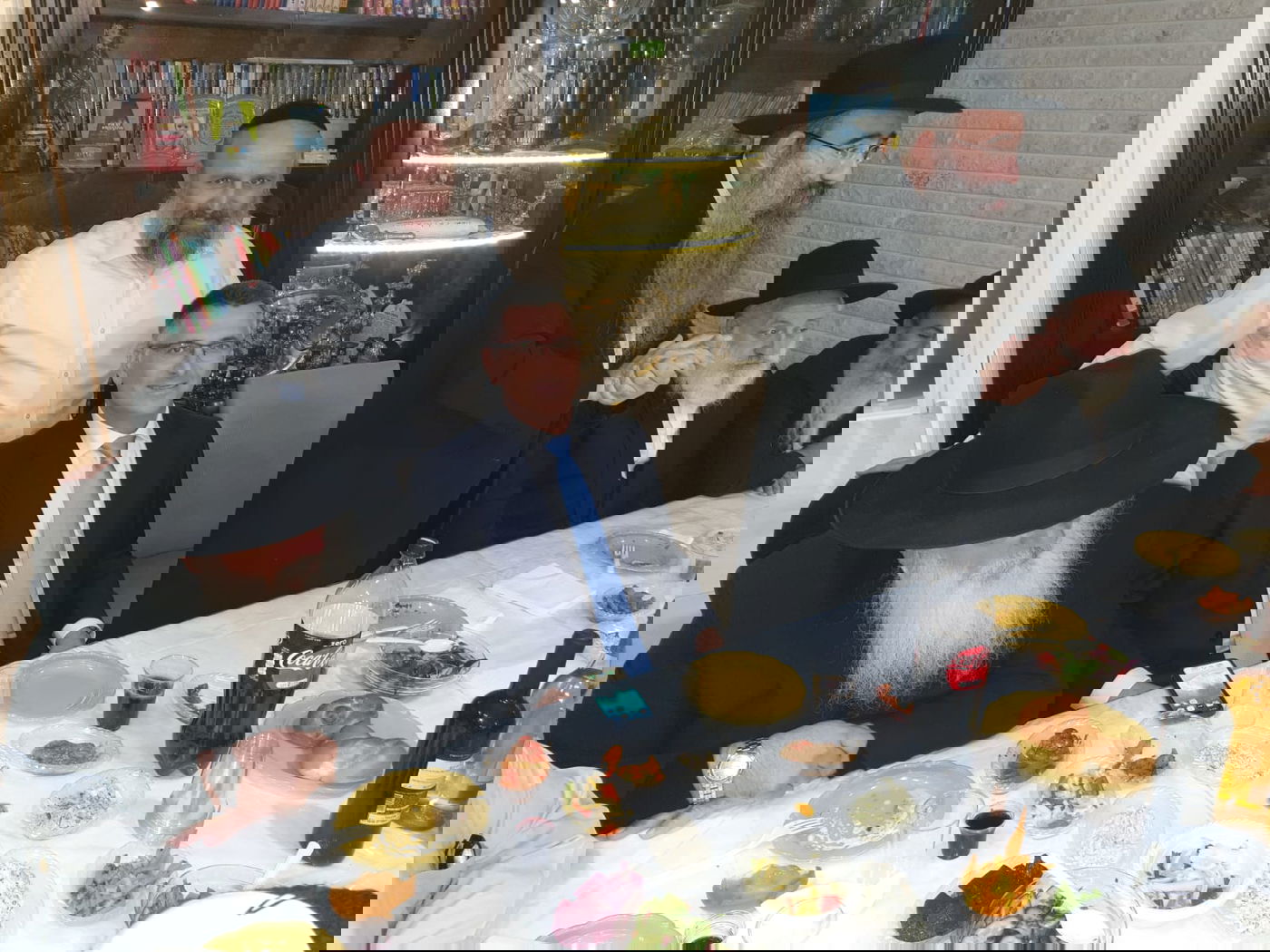 פריימריז? גדעון סער התוועד עם החב"דניקים