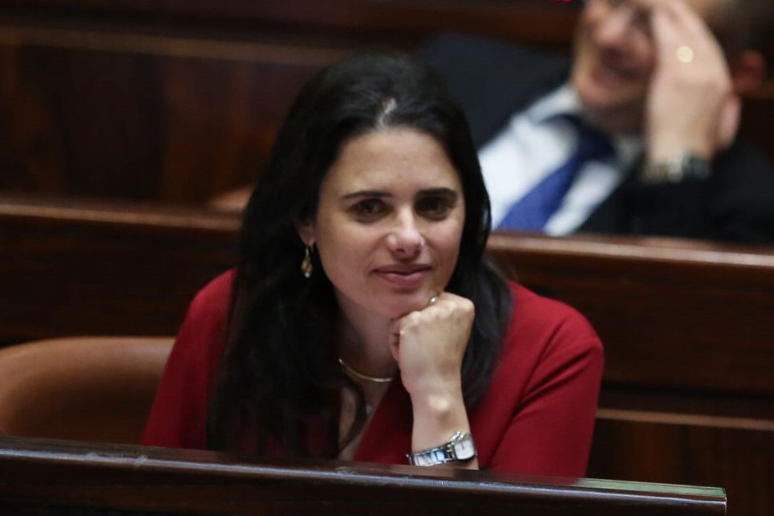 איילת שקד בכנסת, בשבוע שעבר