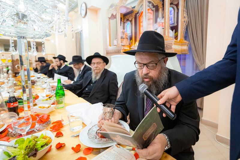 ברוסיה חגגו שבע ברכות לבת הרב הראשי