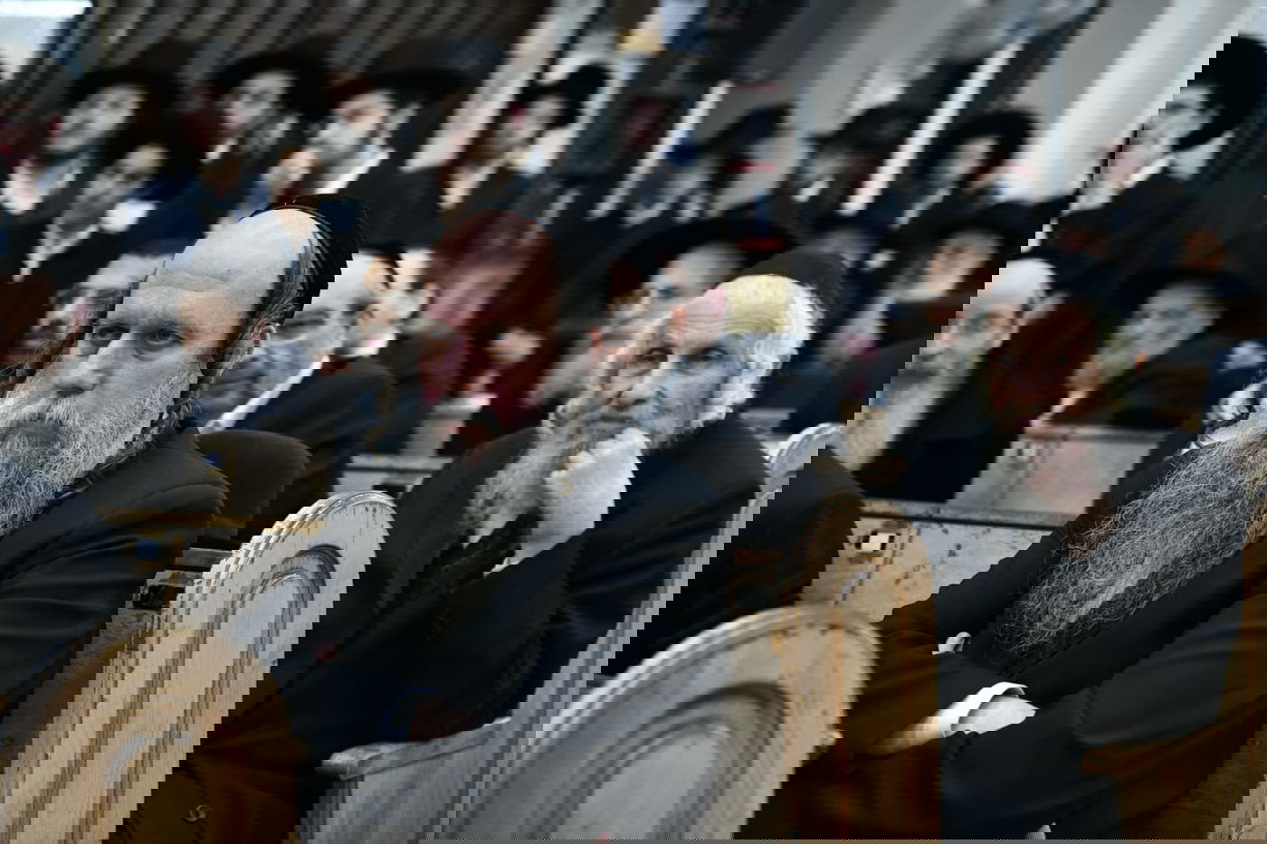 ב'לדרמן': עצרת מספד להגר"א שכטר. צפו