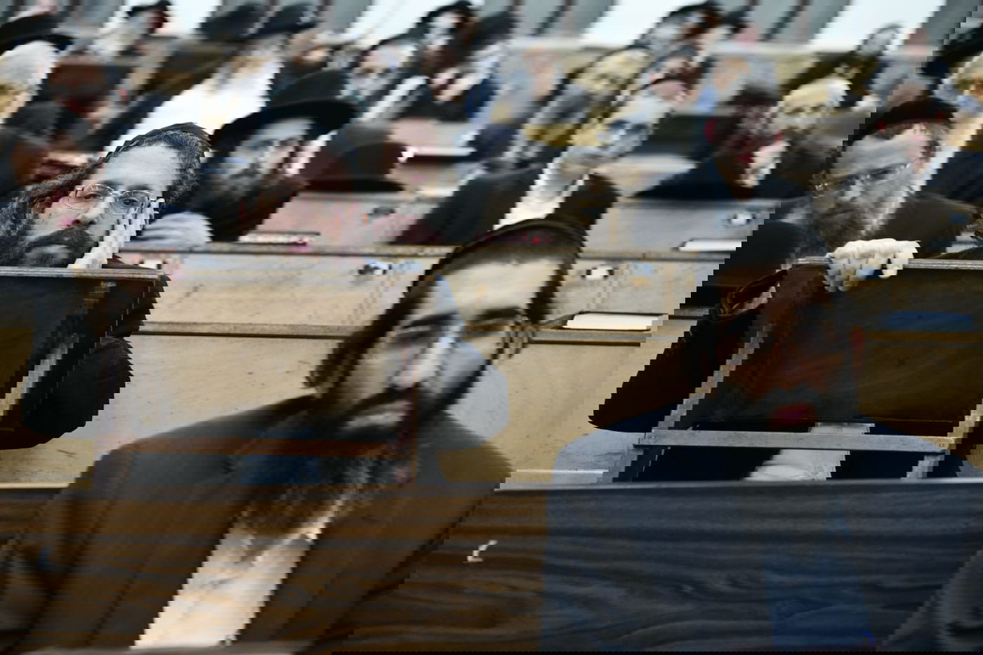 ב'לדרמן': עצרת מספד להגר"א שכטר. צפו