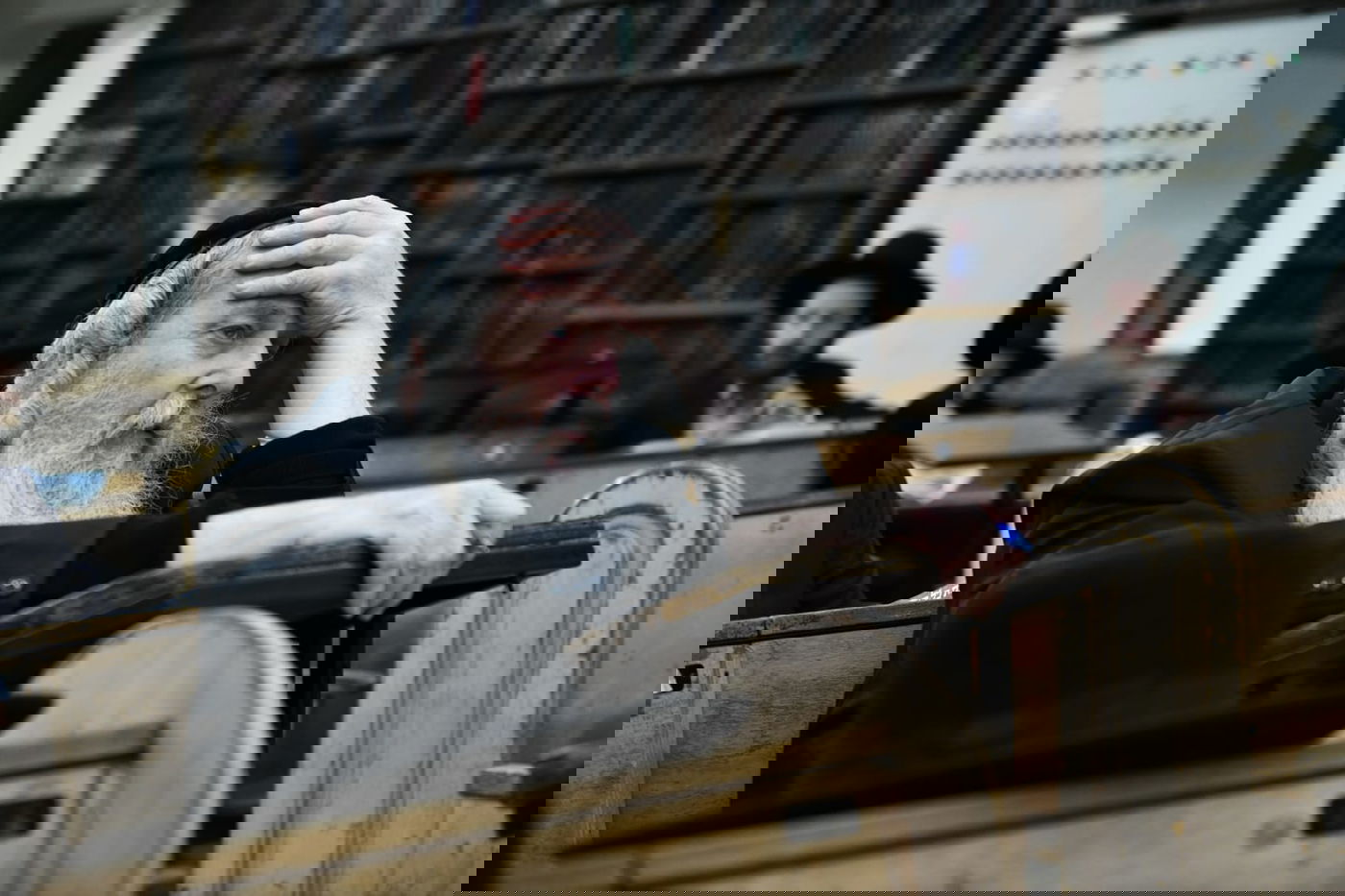 ב'לדרמן': עצרת מספד להגר"א שכטר. צפו