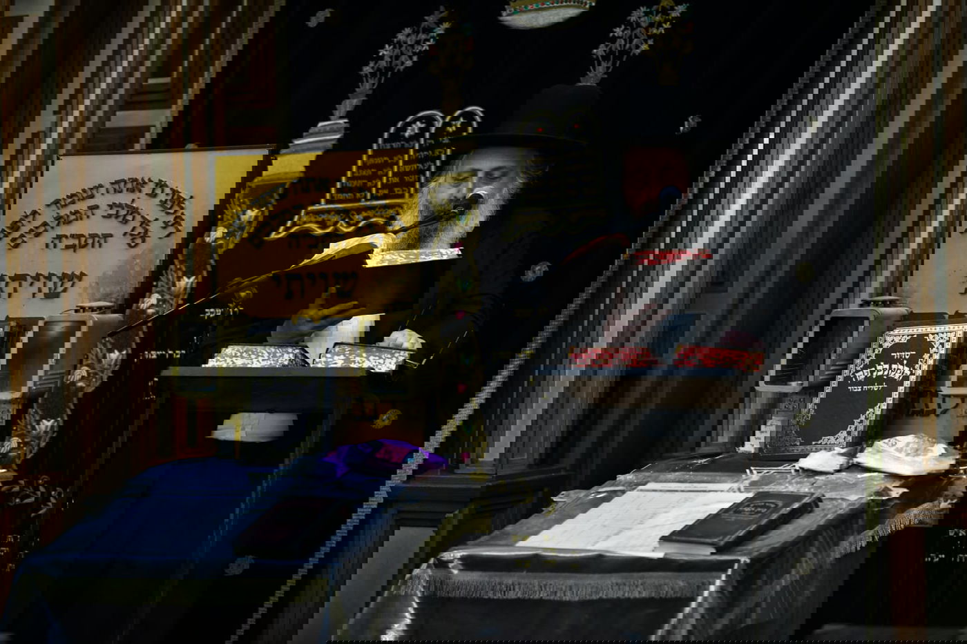 ב'לדרמן': עצרת מספד להגר"א שכטר. צפו