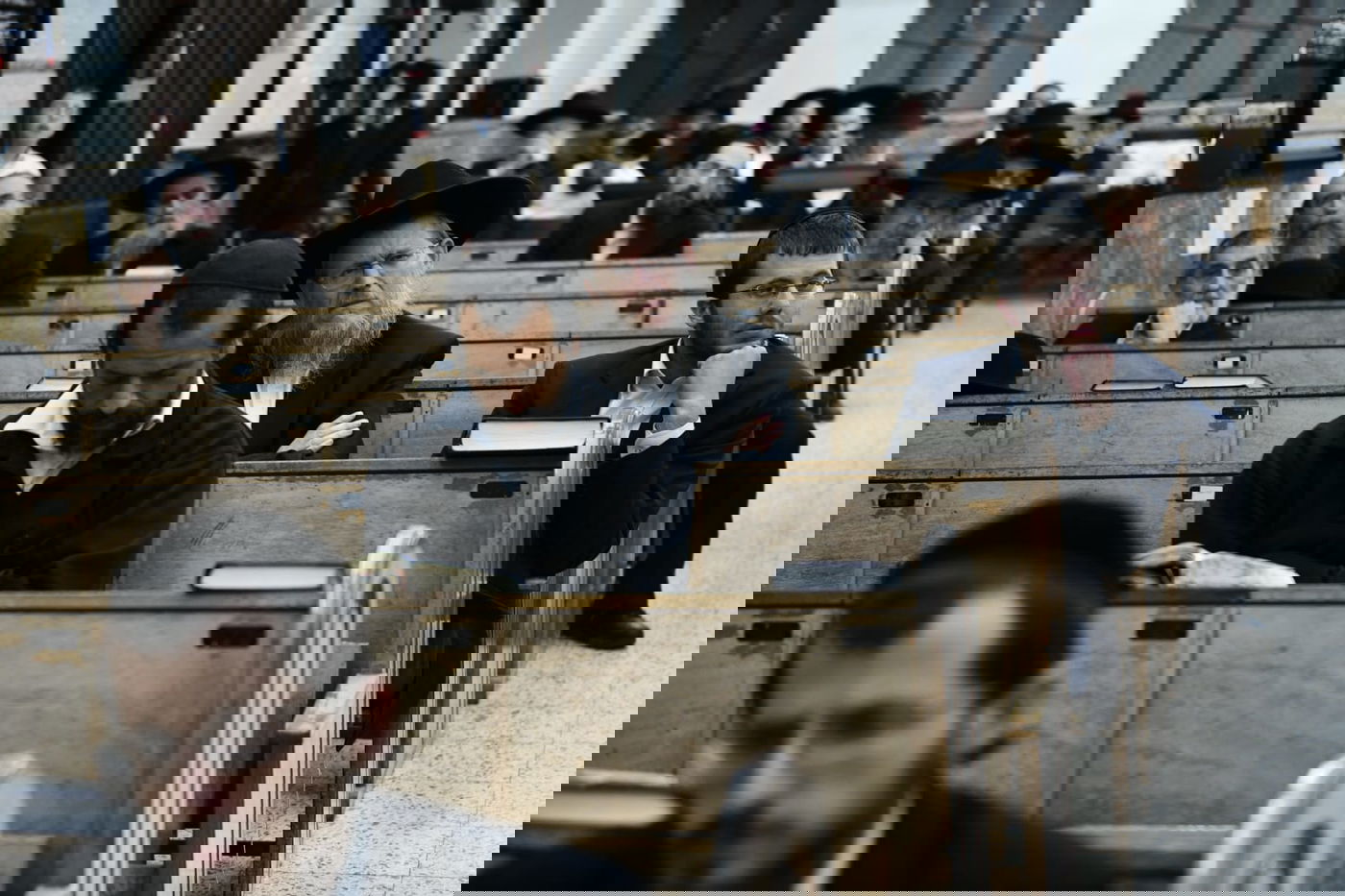 ב'לדרמן': עצרת מספד להגר"א שכטר. צפו