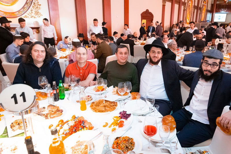 החגיגה במוסקבה לכבוד חג הגאולה, י"ט כסלו