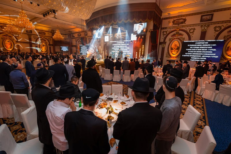 החגיגה במוסקבה לכבוד חג הגאולה, י"ט כסלו