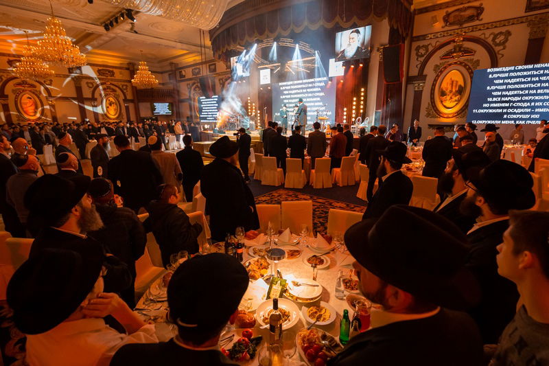 החגיגה במוסקבה לכבוד חג הגאולה, י"ט כסלו