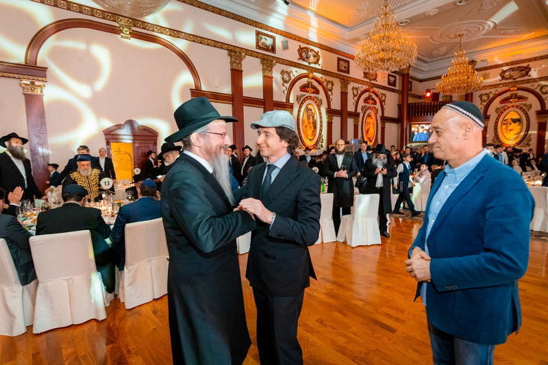 החגיגה במוסקבה לכבוד חג הגאולה, י"ט כסלו