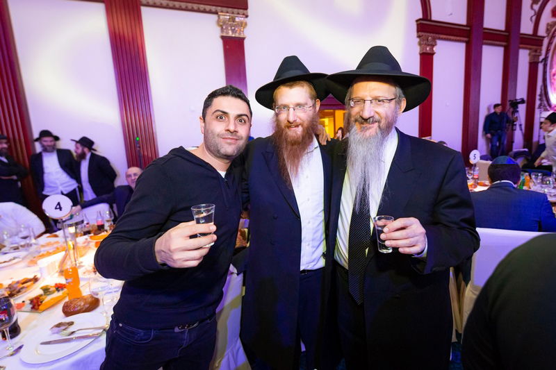 החגיגה במוסקבה לכבוד חג הגאולה, י"ט כסלו