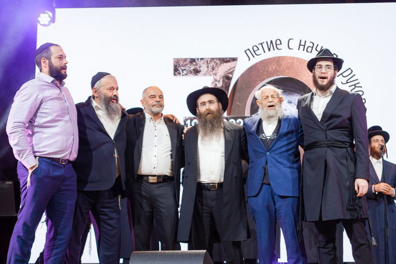 החגיגה במוסקבה לכבוד חג הגאולה, י"ט כסלו