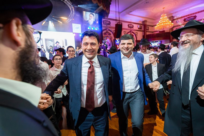 החגיגה במוסקבה לכבוד חג הגאולה, י"ט כסלו