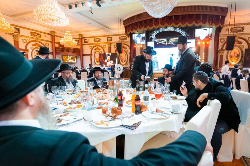 החגיגה במוסקבה לכבוד חג הגאולה, י"ט כסלו