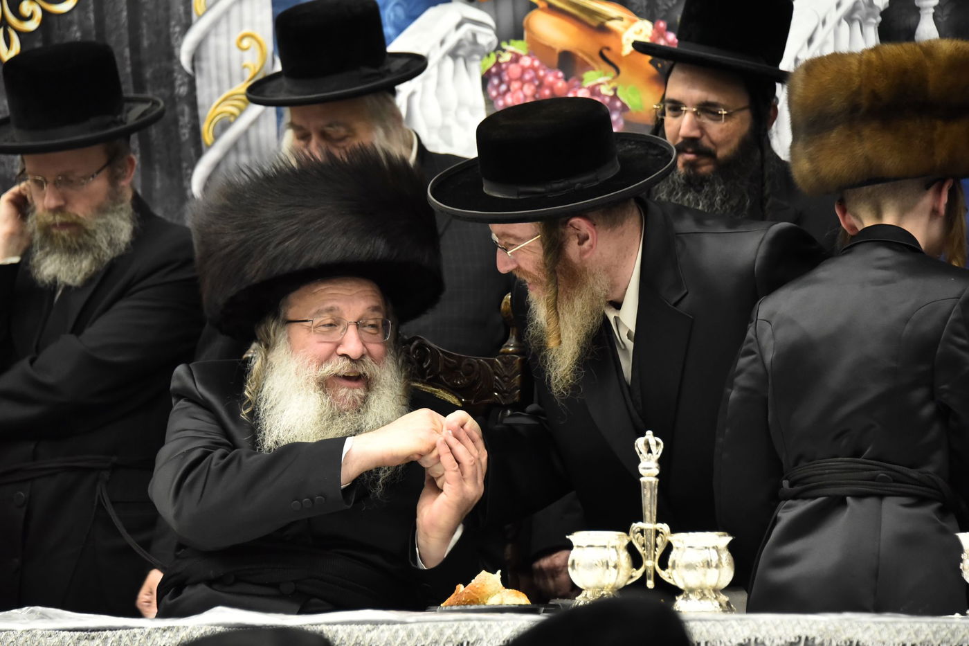 בנדבורנה חגגו בר מצווה לנכדו של הרבי