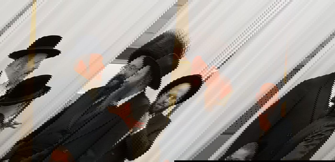 תיעוד: המשפיע החסידי חגג בר מצווה לבנו