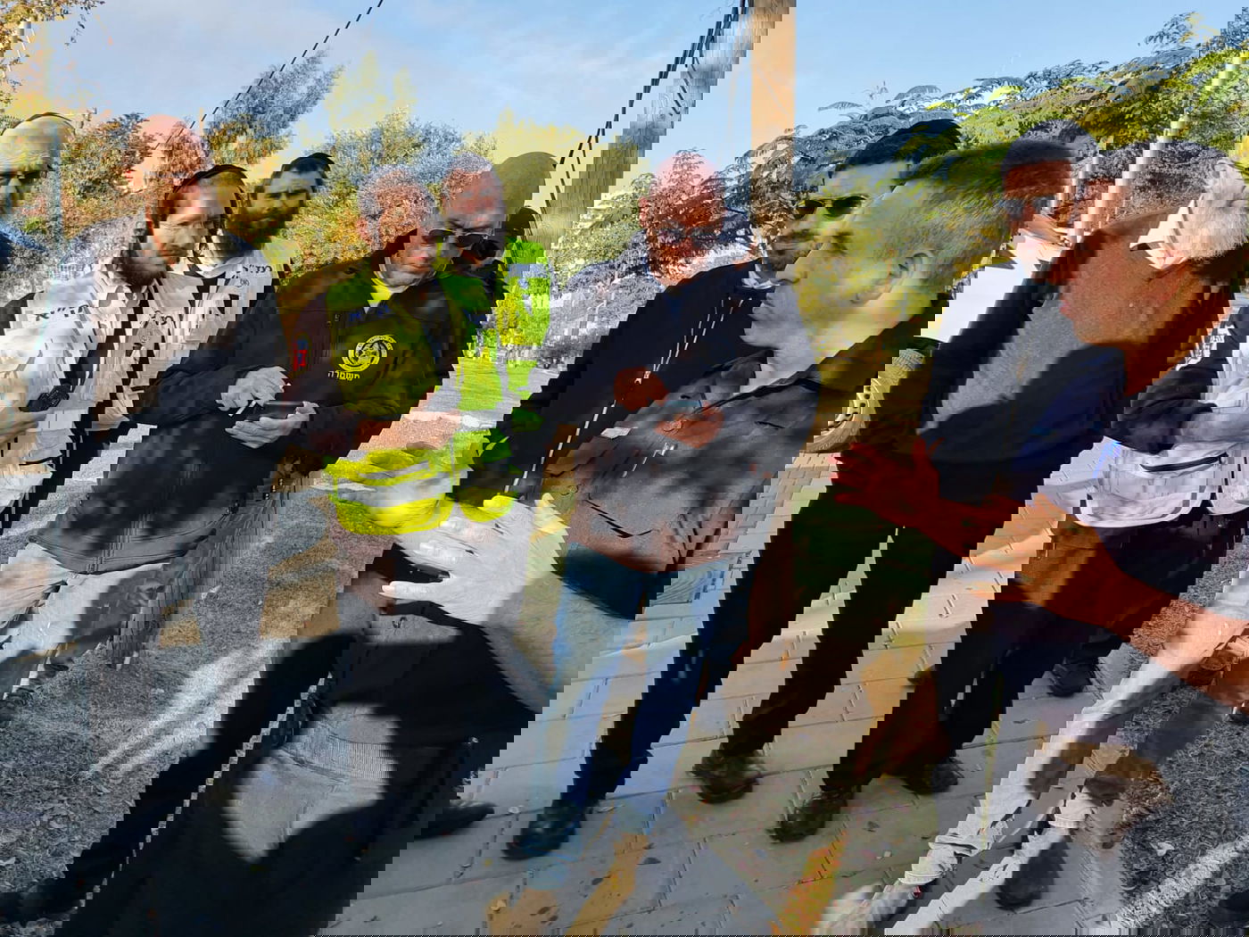 תיעוד בלעדי: החיפושים אחר הנער אביתר אזרזר