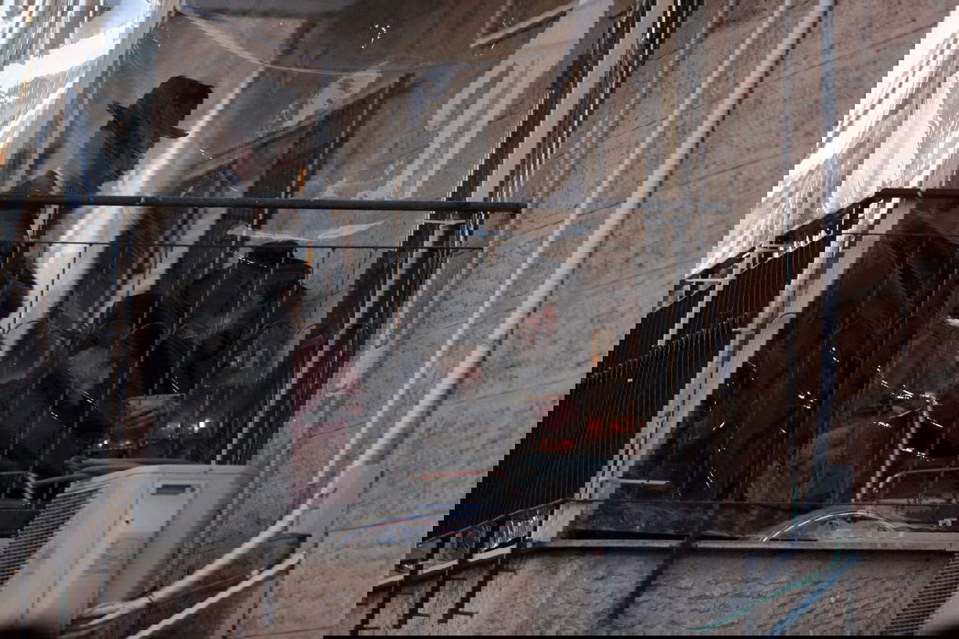 זקן ראשי הישיבות הגרמ"ד סולובייצ'יק בהדלקת נרות חנוכה