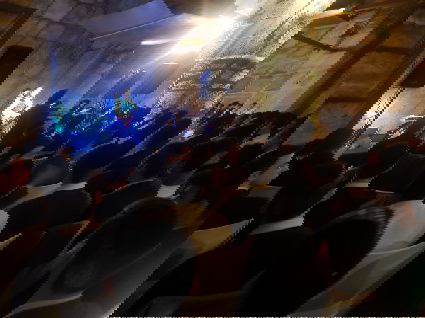 הזיץ של 'היישוב' במנהרות הכותל • צפו