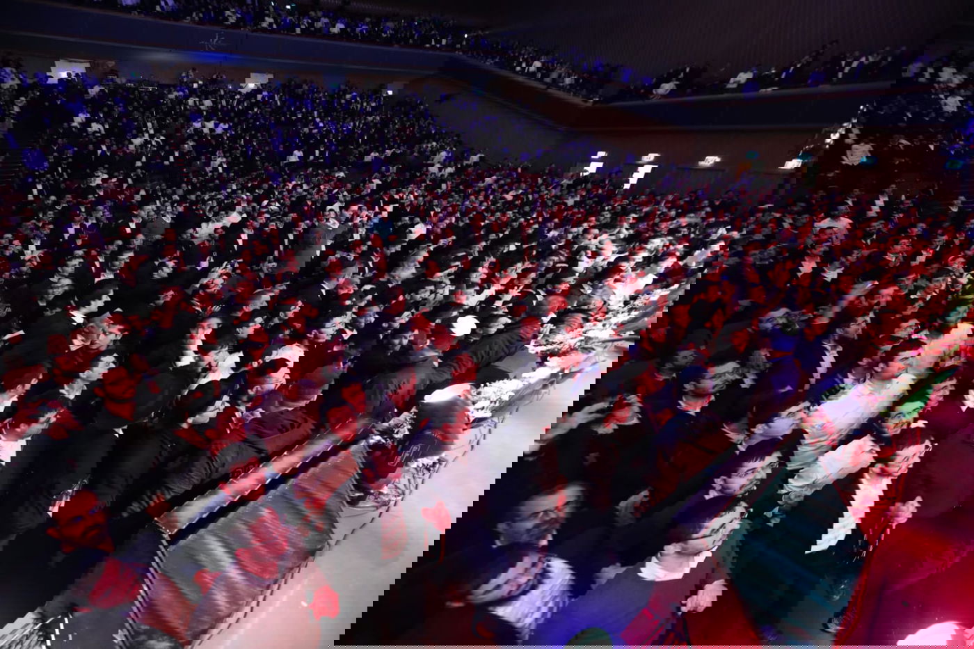 מעמד סיום הש"ס בבנייני האומה • תיעוד