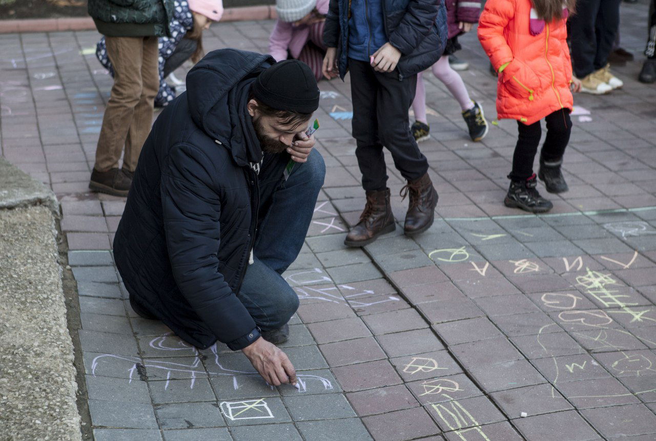 מרגש: הדלקת נרות בקישינב - מולדובה. צפו