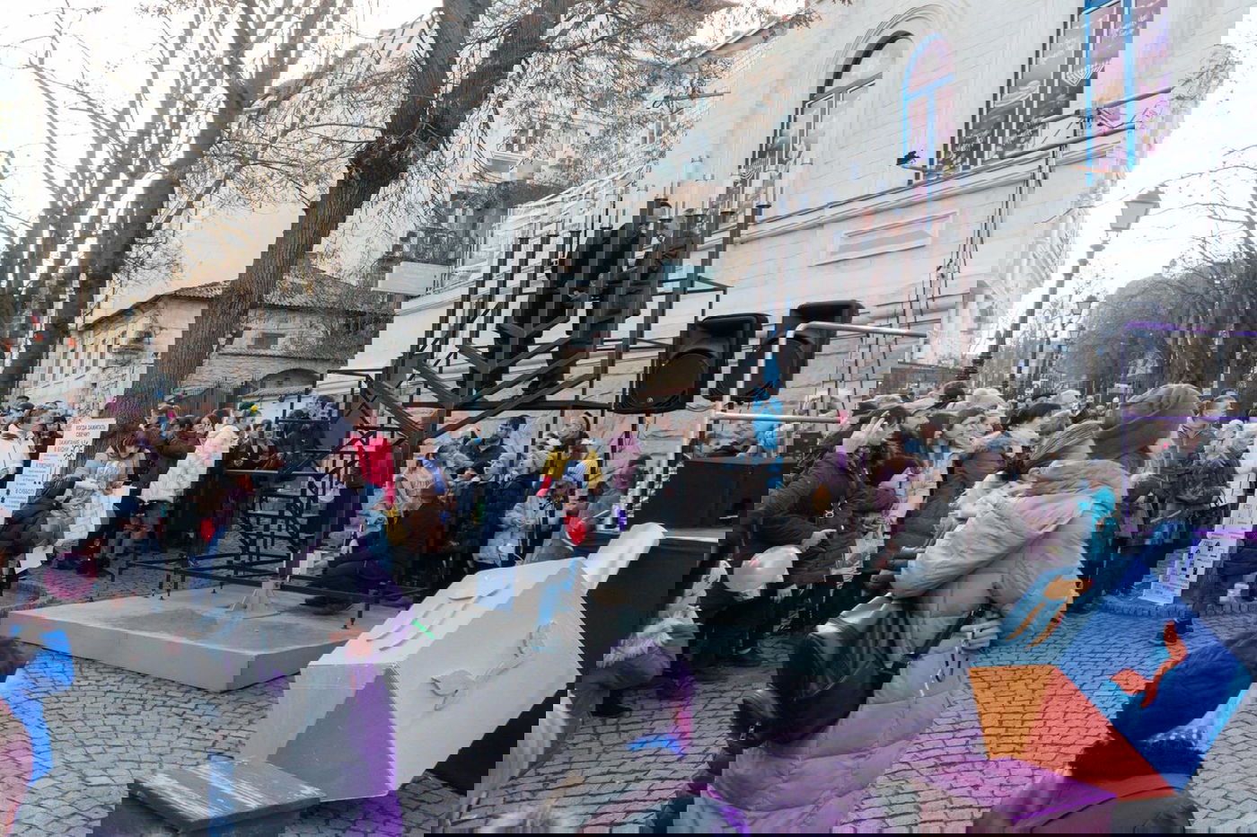 מרגש: הדלקת נרות בקישינב - מולדובה. צפו