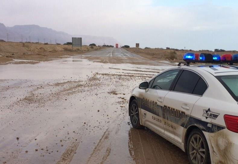 המשטרה נערכה למזג האוויר הסוער הקרב
