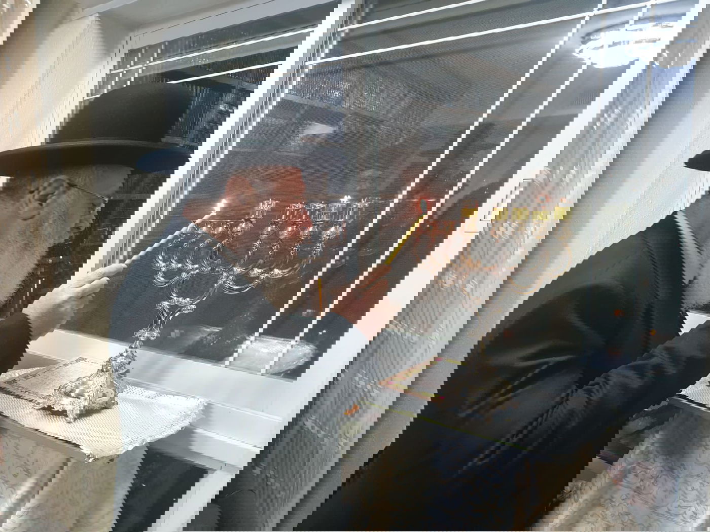 תיעוד: הראשון לציון בהדלקת נר חמישי. צפו