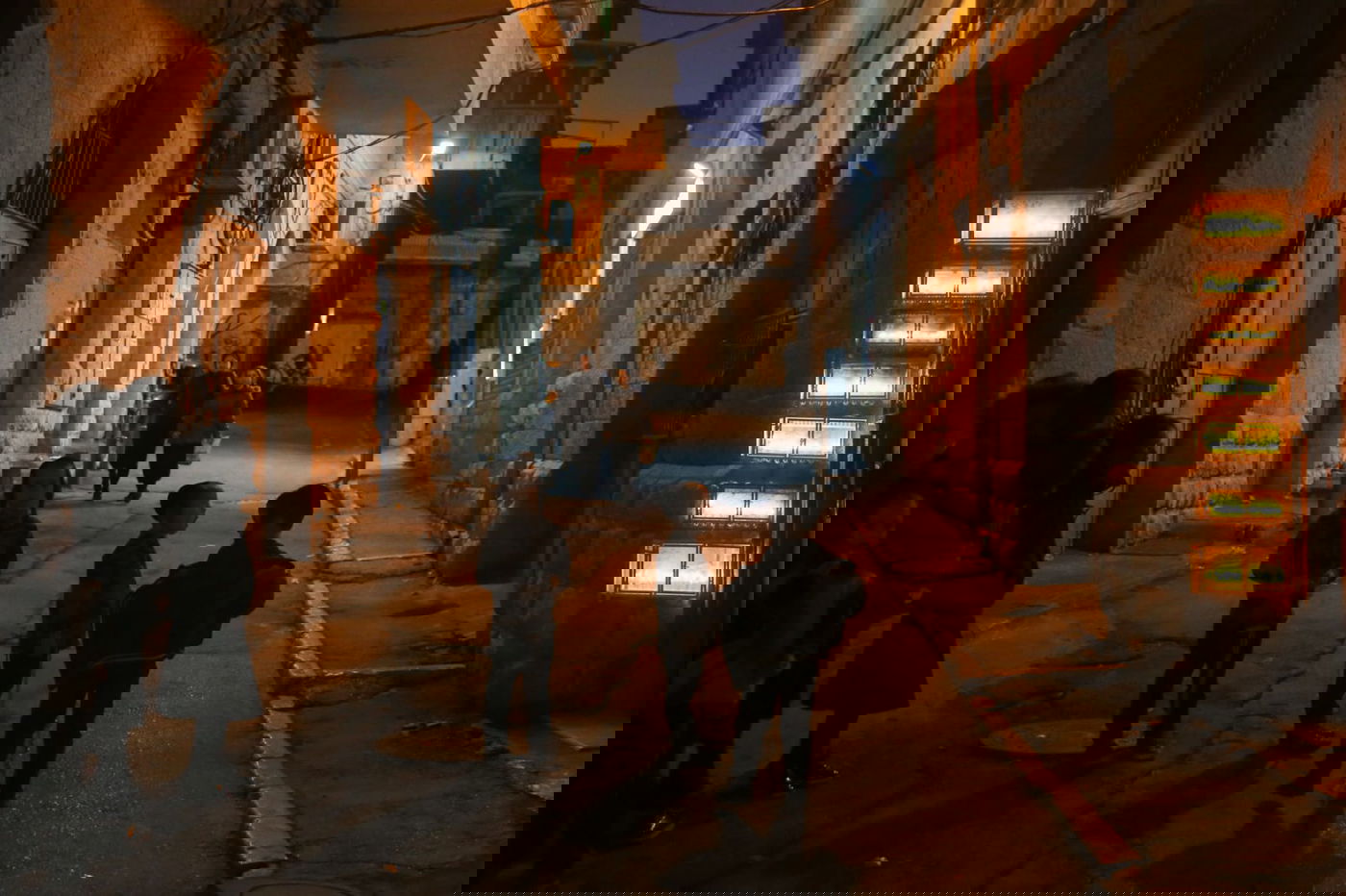 תיעוד: הדלקת נר אחרון של חנוכה בירושלים