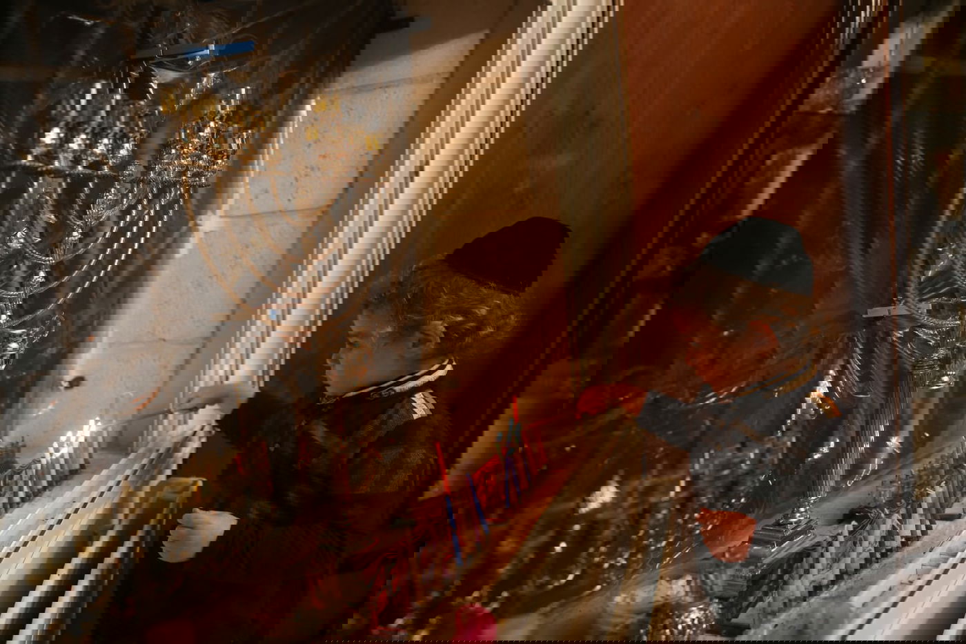 תיעוד: הדלקת נר אחרון של חנוכה בירושלים