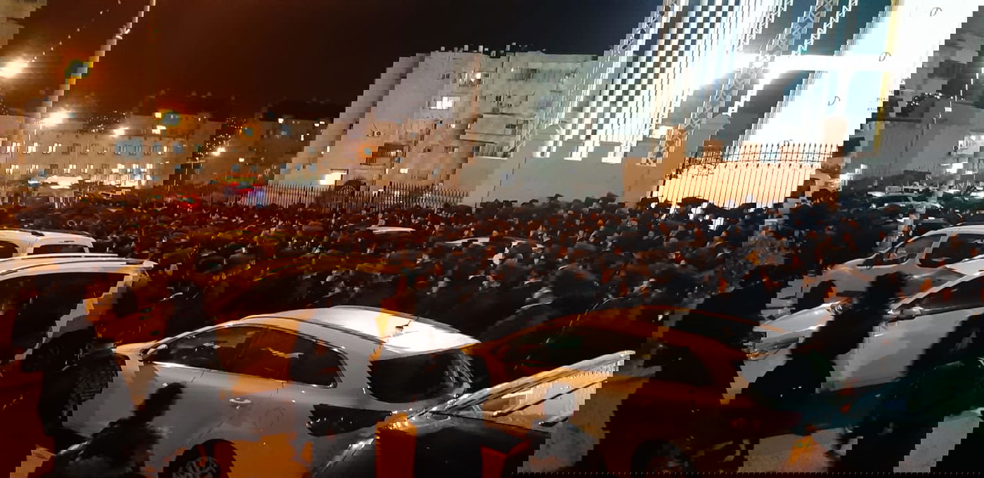 צפו: תיעוד ממסע ההלוויה של האברך מוטי קליין