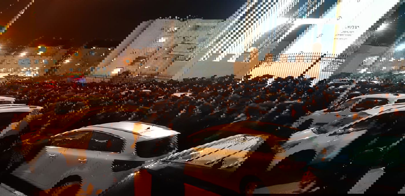 צפו: תיעוד ממסע ההלוויה של האברך מוטי קליין