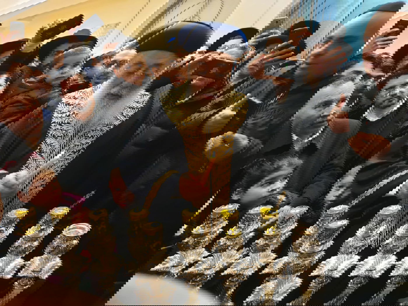 הראשל"צ הגר"ש עמאר בהדלקת נר שביעי בקבר רחל