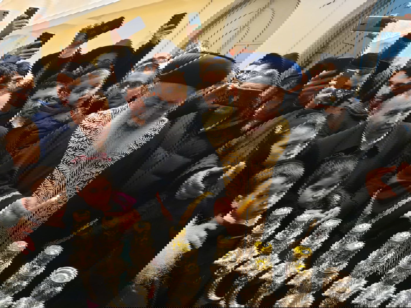 הראשל"צ הגר"ש עמאר בהדלקת נר שביעי בקבר רחל