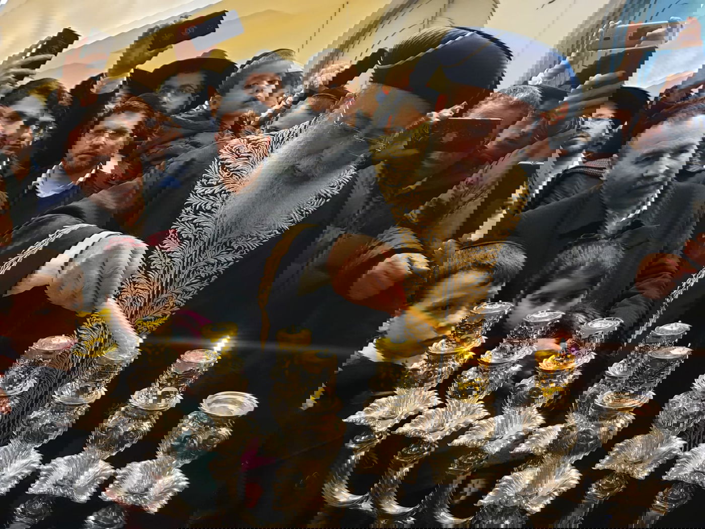 הראשל"צ הגר"ש עמאר בהדלקת נר שביעי בקבר רחל