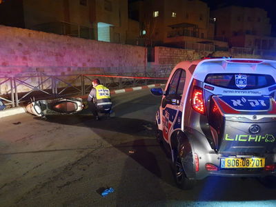 זירת התאונה