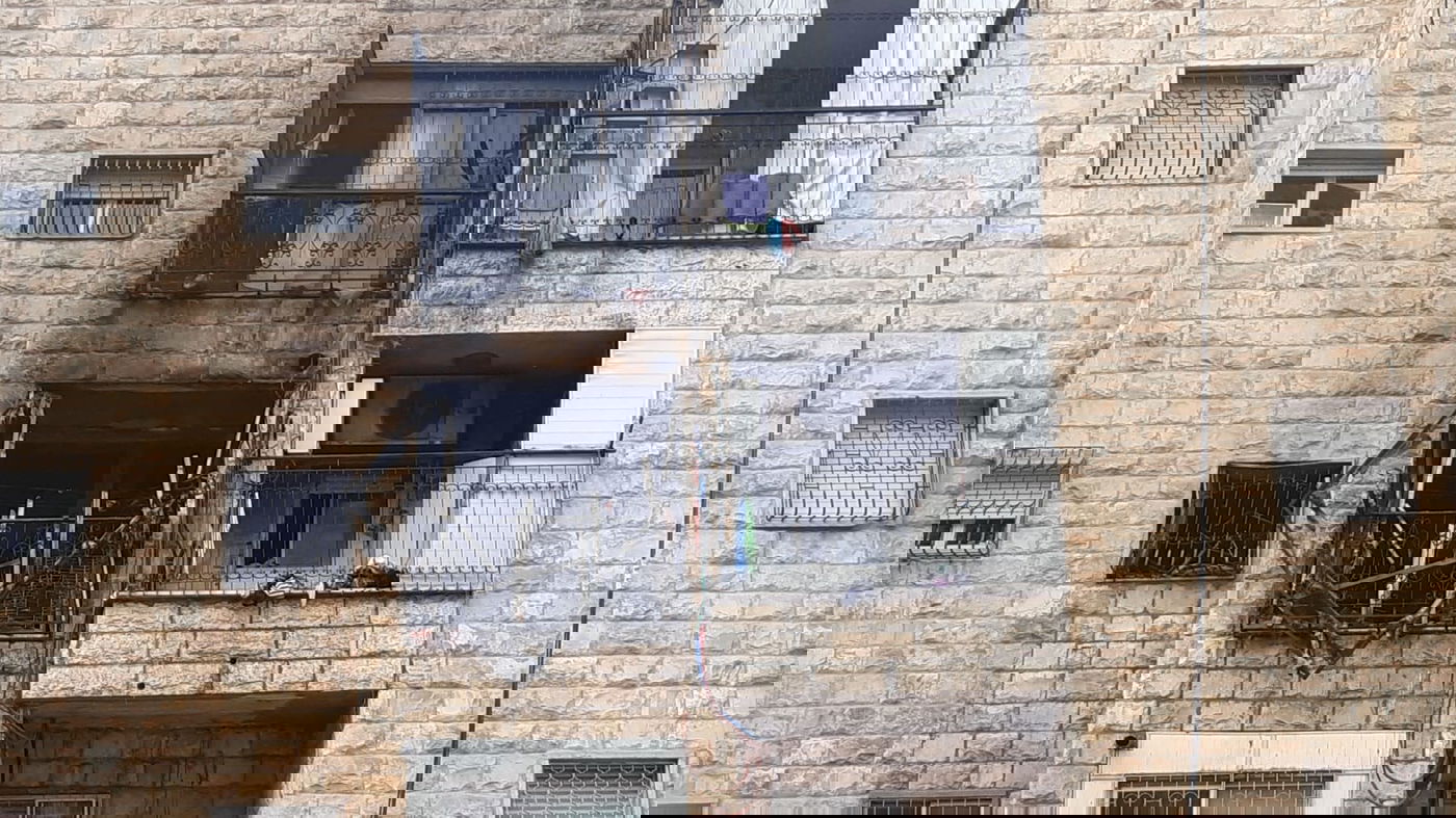 הדירה לאחר כיבוי האש