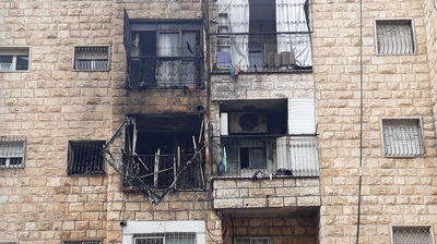 שריפה פרצה בדירה בירושלים; נגרם נזק אך ללא נפגעים