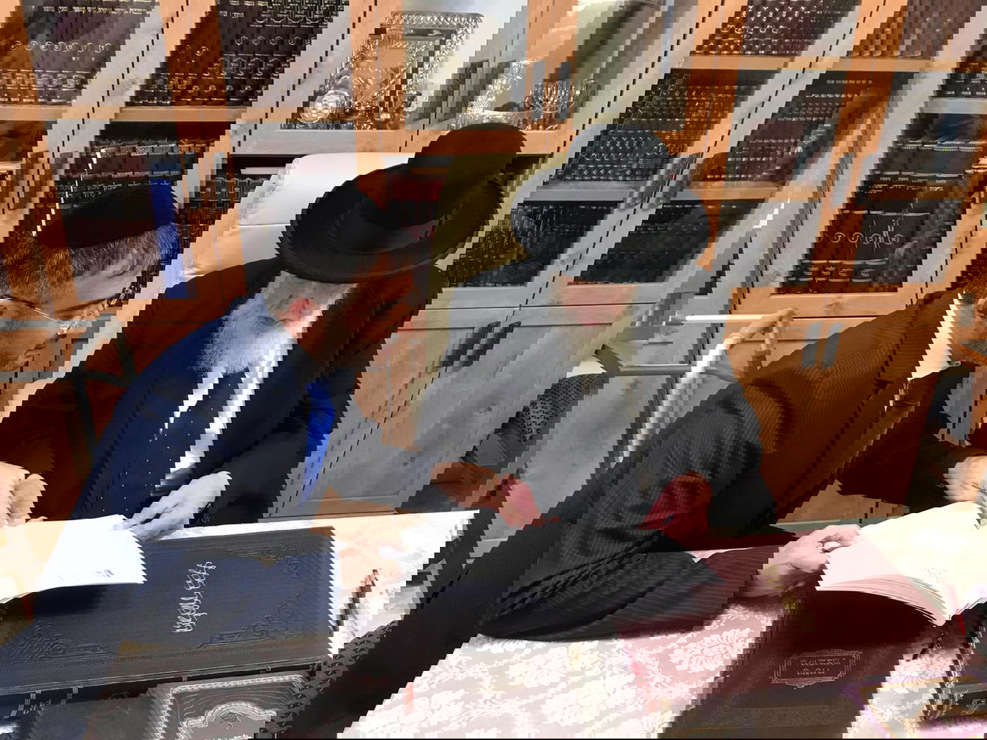 סגר"ע בני ברק ביקר בבית רבני משפחת בן שמעון