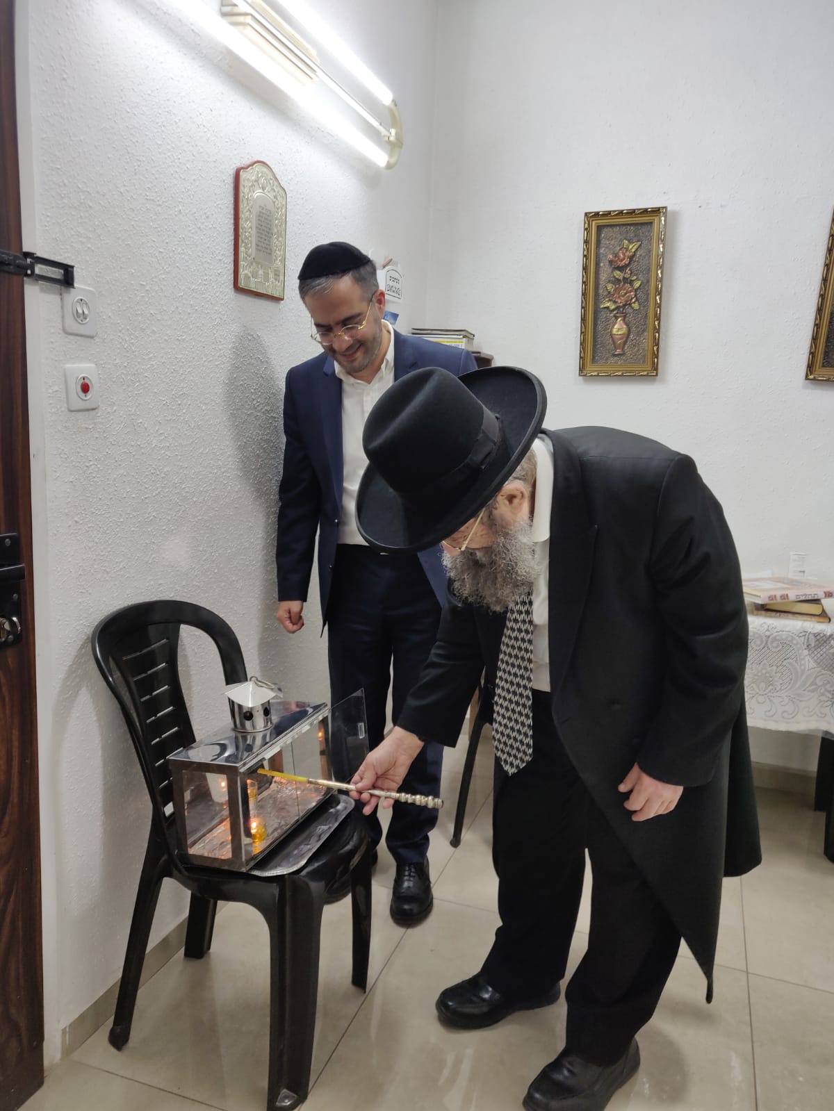 סגר"ע בני ברק ביקר בבית רבני משפחת בן שמעון