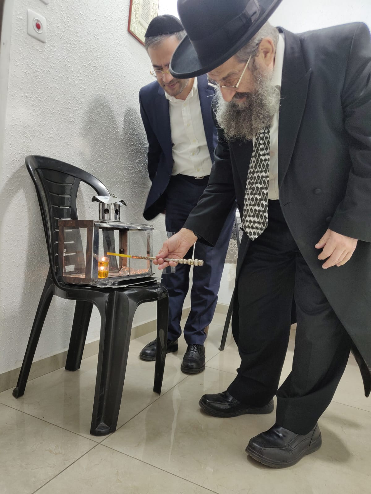 סגר"ע בני ברק ביקר בבית רבני משפחת בן שמעון