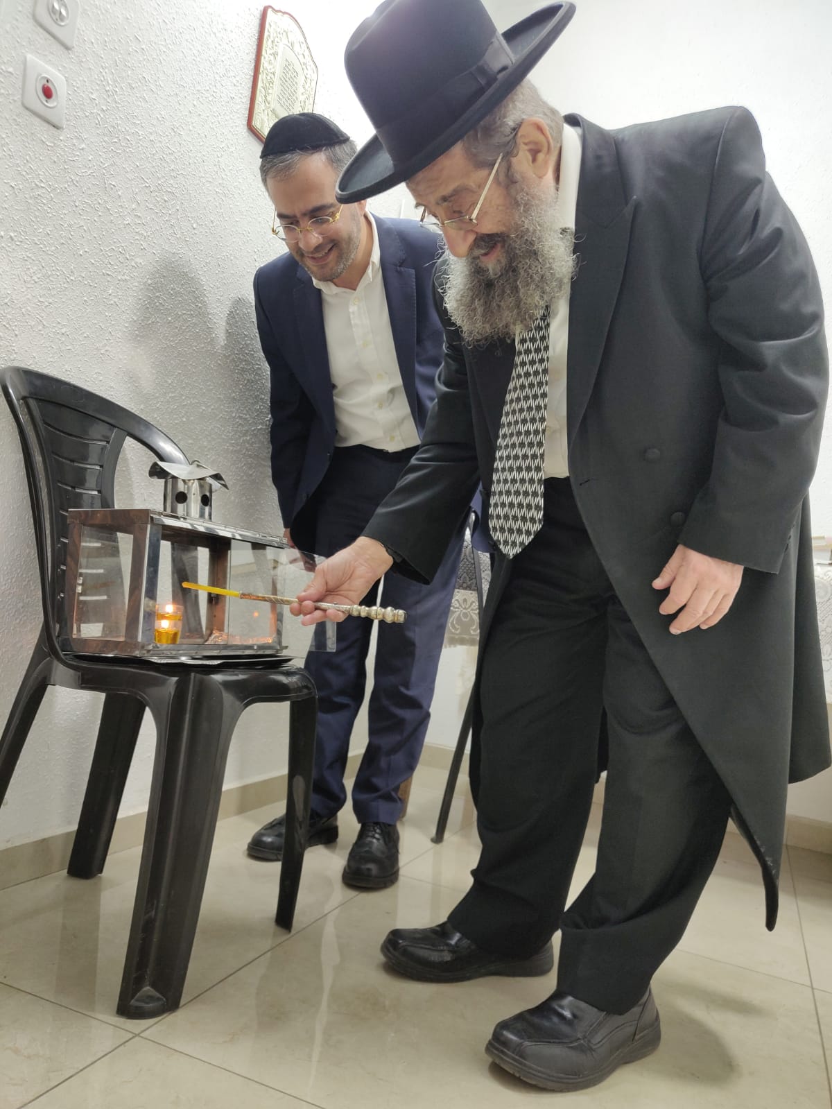 סגר"ע בני ברק ביקר בבית רבני משפחת בן שמעון